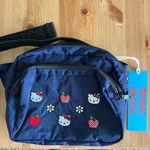 BAGGU x Hello Kitty Embroidered Fanny Pack